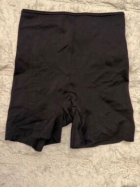 SPANX Black High-Waist Shaping Shorts